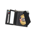 Strong Leather Company Double ID Hidden Badge Wallet