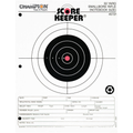 Champion Targets Champion Targets 45721 Score Keeper Fluorescent Orange & Black Bullseye Target, 50 Yard Small Bore Notebook, 12 Pack