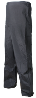 Flying Cross Reversible Rain Pants w/ Leg Zippers - Black