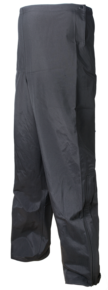 Flying Cross Reversible Rain Pants w/ Leg Zippers - Black