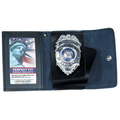Perfect Fit Non Recessed Badge & ID Case w/ Snap Closure - 3.00''x3.75''