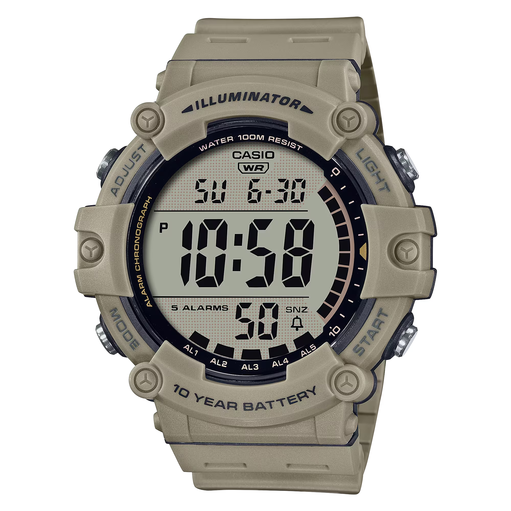 Casio Classic Digital Watch w/ 10-Year Battery