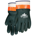 MCR Safety Green/Orange Sandy PVC Safety Cuff Jsy