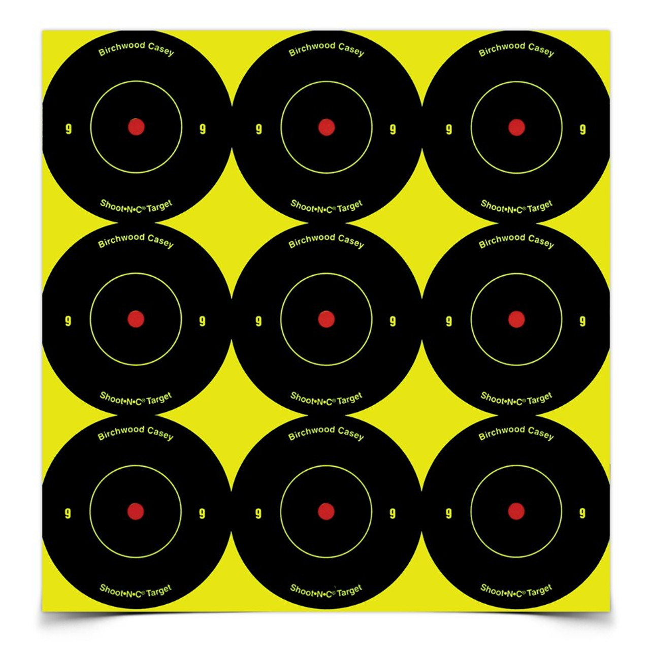 Birchwood Casey Shoot-N-C 2 Inch Bull's-Eye, 108 Targets
