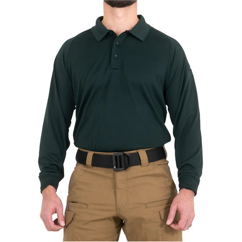 First Tactical M Performance LS Polo - Spruce Green