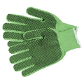 MCR Safety 7 Gauge Pastel Green- 2 Sided PVC Dot