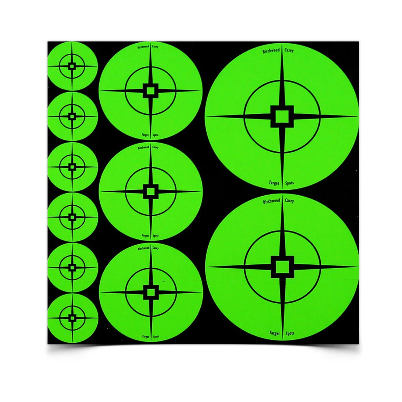 Birchwood Casey Target Spots Green Assorted Size Targets