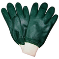 MCR Safety Econ Green PVC Knit Wrist