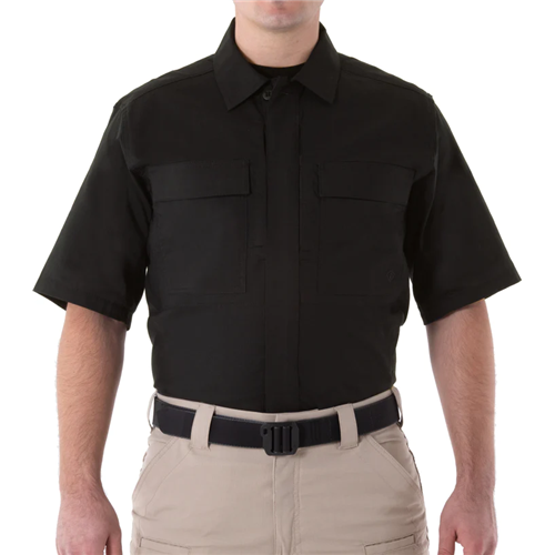 First Tactical M V2 BDU SS Shirt - Black