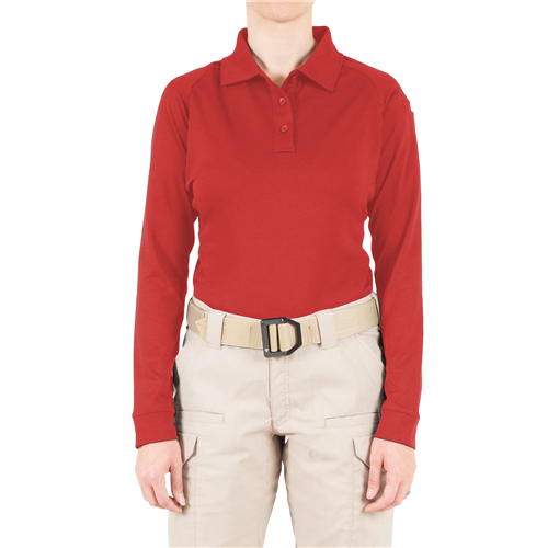 First Tactical W Performance LS Polo