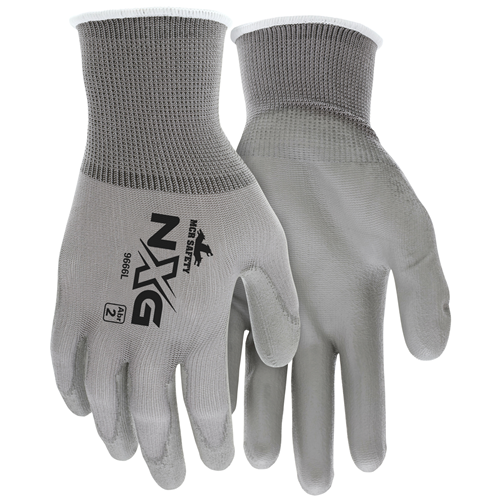 MCR Safety Gray Nylon Gray PU 13 Gauge