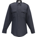 Flying Cross Justice Long Sleeve Shirt w/ Pleated Pockets - LAPD Navy