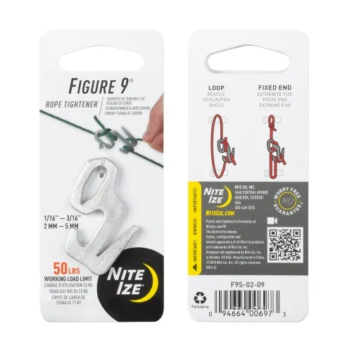 Nite-Ize Figure 9 Rope Tightener - Silver