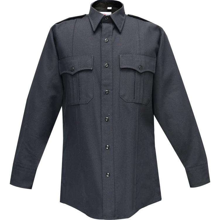 Flying Cross Command Long Sleeve Shirt w/ Zipper & Convertible Sport Collar