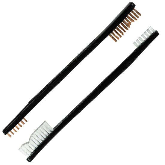 Kleenbore Double End Nylon and Bronze Gun Brush Combo Set