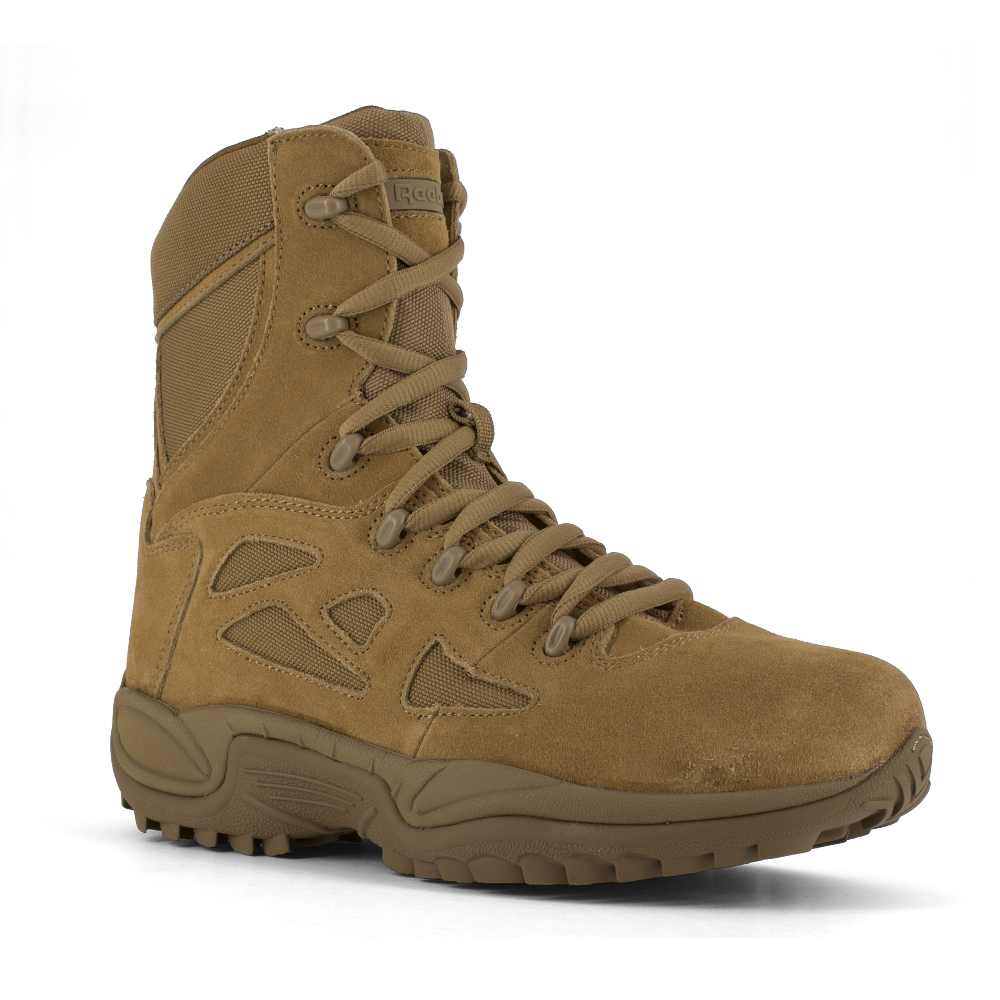 Reebok Rapid Response 8'' Stealth Boot w/ Soft Toe - Coyote