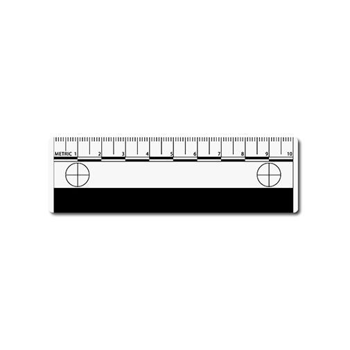 Sirchie Evidential Photo 10cm Scales - Set of 10