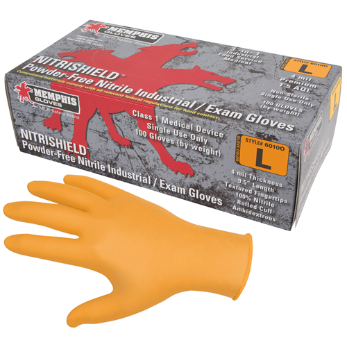 MCR Safety Orange 4 Mil Medical NBR