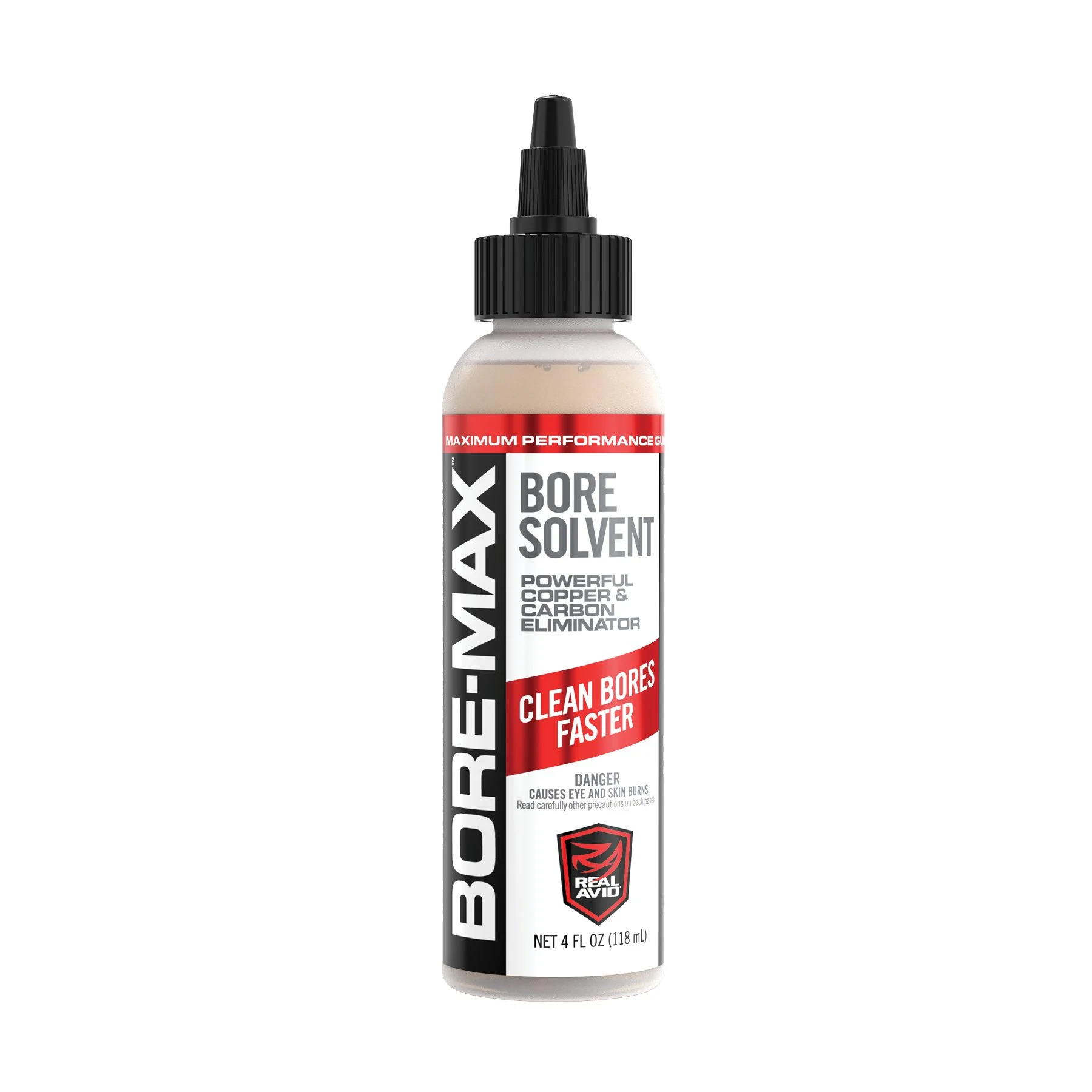 Real Avid Bore-Max Bore Solvent – 4oz Squeeze Bottle