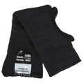 MCR Safety 100% Black Kevlar Sleeve-Thb Hole Econ