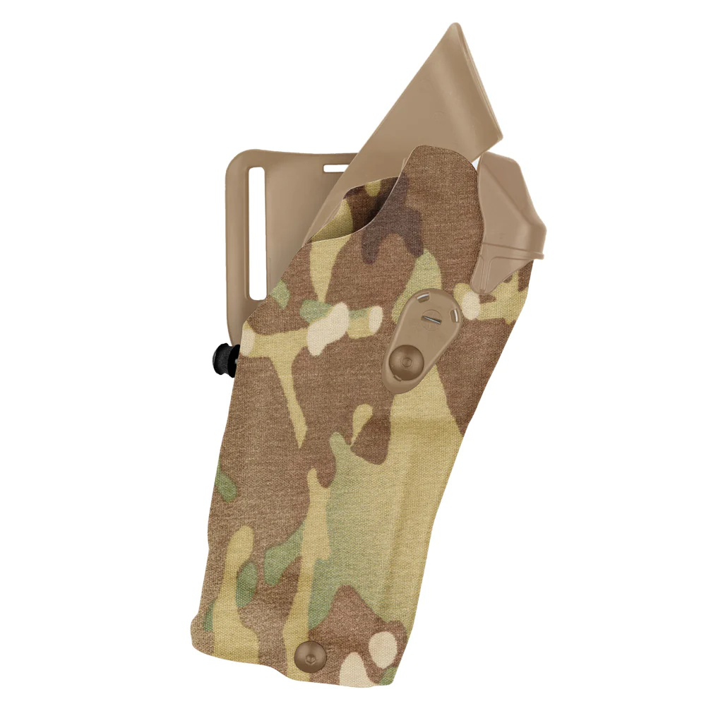 Safariland Model 6390RDS ALS Mid-Ride Level I Retention Duty Holster for Glock 19 MOS w/ Light