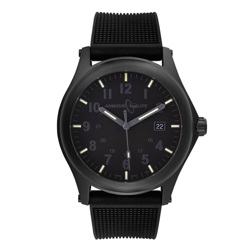 ArmourLite ArmourLite Stealth Black Swiss Tritium Illuminated Watch