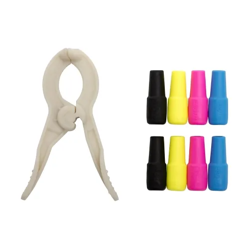 Nite-Ize CordCollar Cord ID + Protection - 8 Pack - Assorted Colors