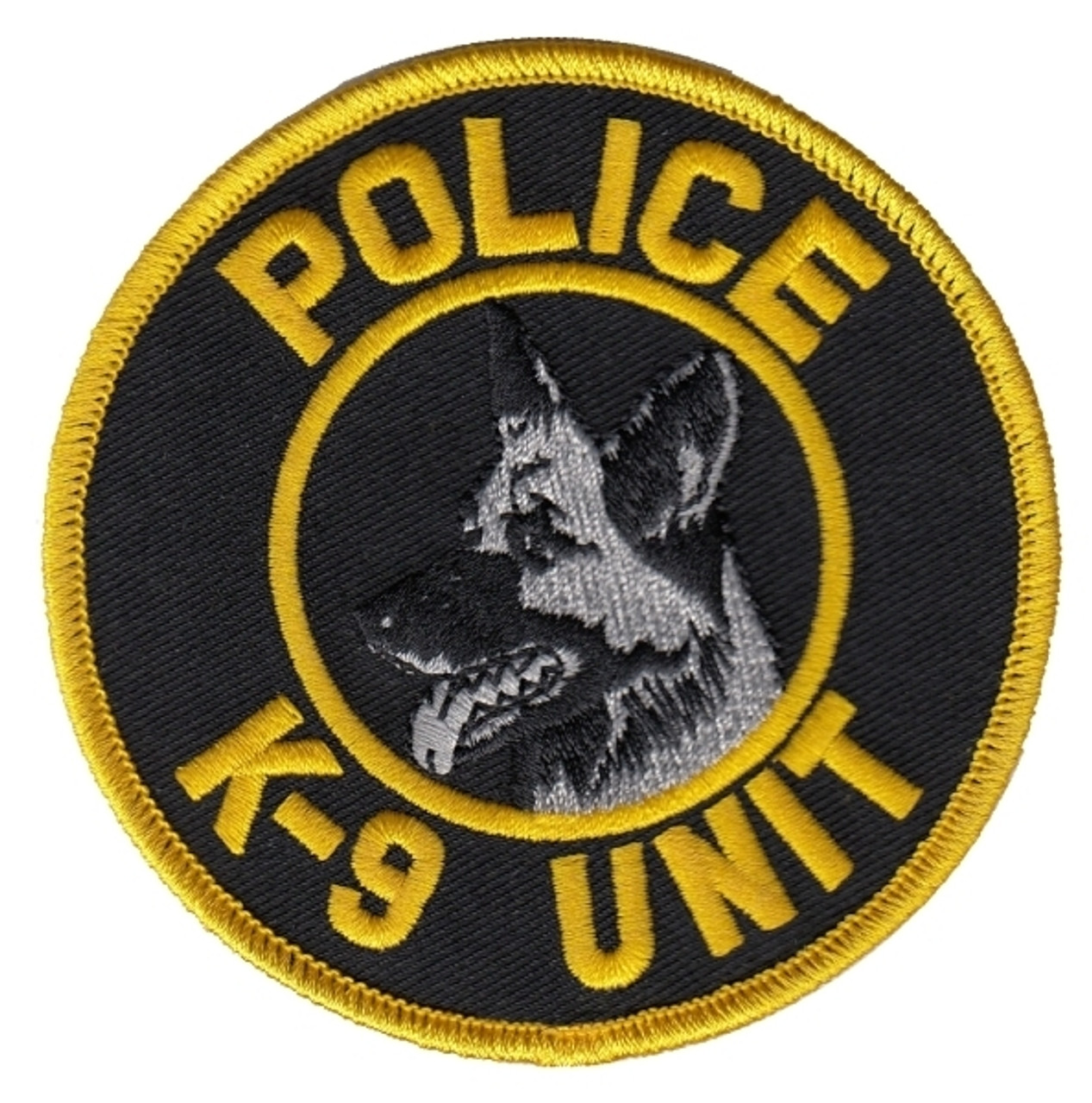 Hero's Pride POLICE K-9 UNIT Shoulder Patch - 3.5'' Circle