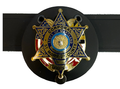 Perfect Fit Universal Round Badge Clip w/ Snap & Chain