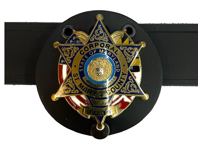 Perfect Fit Universal Round Badge Clip w/ Snap & Chain