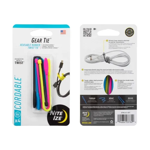 Nite-Ize Gear Tie Cordable Twist Tie