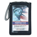 Perfect Fit Double ID Holder for Neck w/ Chain - 2.75''x4.25''