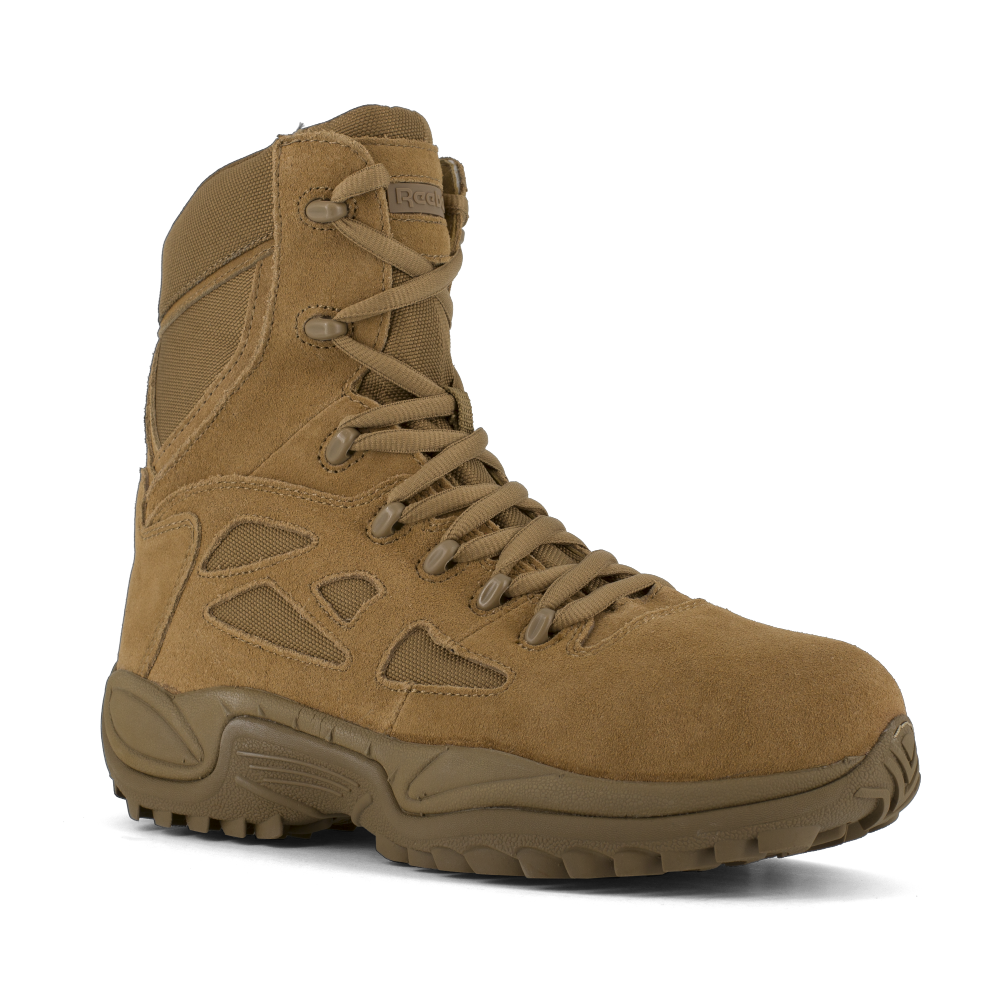 Reebok Rapid Response 8'' Stealth Boot w/ Composite Toe - Coyote