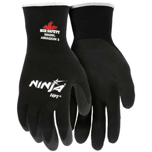 MCR Safety Ninja HPT, 15 Ga, PVC Foam -Black Nylon