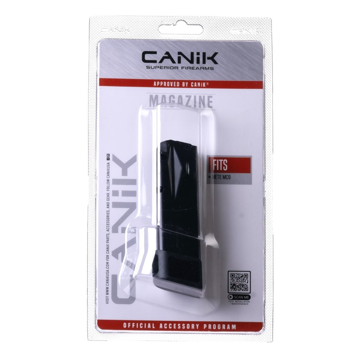 Canik METE MC9 15rd Magazine w/ Grip Extension