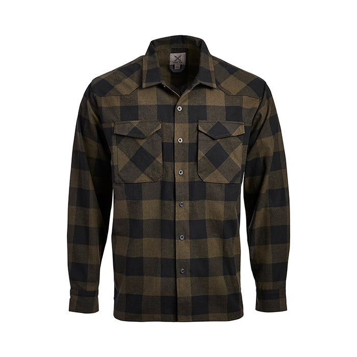 Vertx Canyon Valley Flannel Shirt - Marshland Plaid