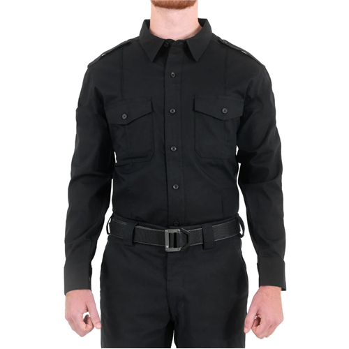 First Tactical M Pro Duty L/S Shirt - Black