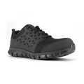 Reebok Sublite Cushion Work Athletic Shoe w/ Composite Toe - Black