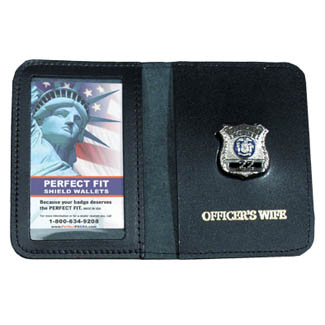 Perfect Fit Mini Badge Case w/ Imprint - 3.25''x4.63''