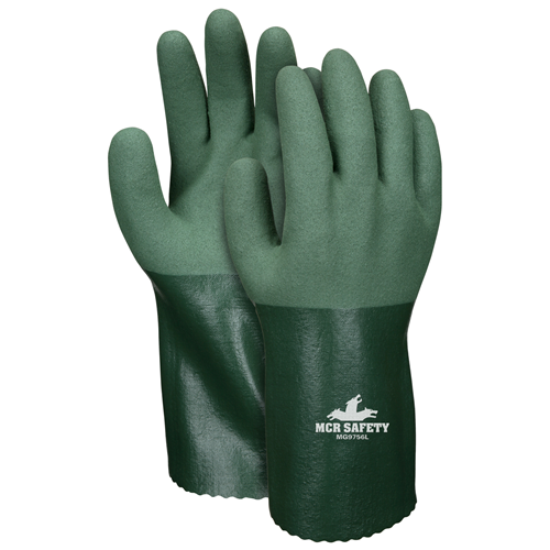 MCR Safety Green Microfinish Nitrile 12 Glove
