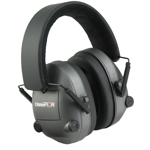 Champion Targets Champion Targets 40974 Electronic Earmuffs, 25dB Noise Reduction Rating, Black