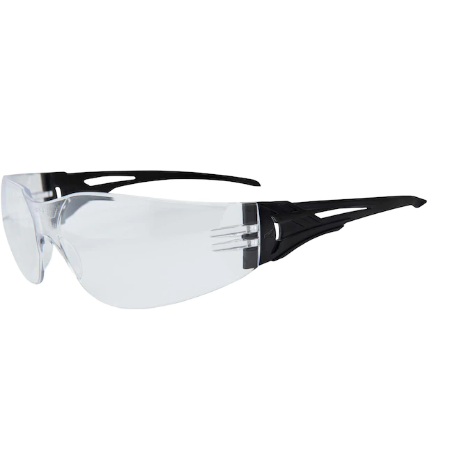 Edge Eyewear Viso - Black Frame / Clear Vapor Shield Lenses (200 pieces per case)