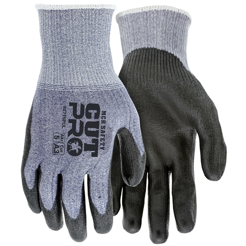 MCR Safety 15g,CutPro,Blue HyperMax,Gray PU