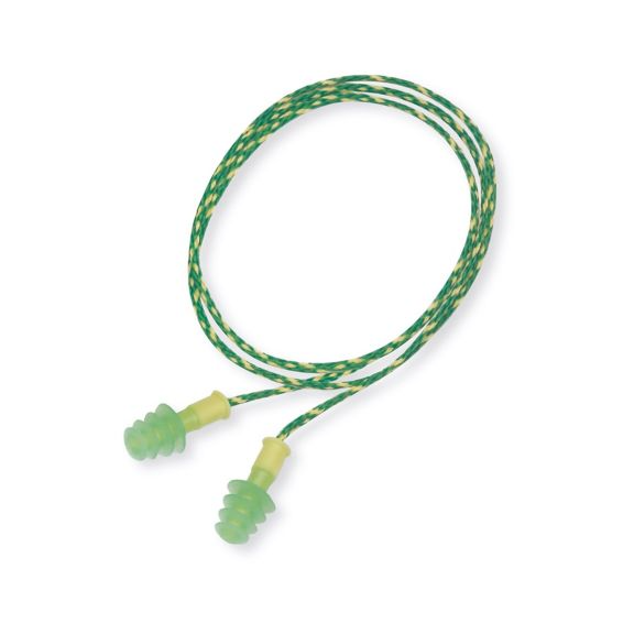 Howard Leight Fusion Tapered TPE Corded Earplugs - Case