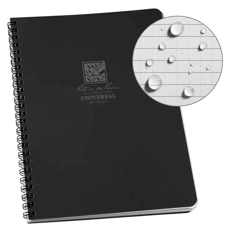 Rite in the Rain Large Side Spiral Notebook - Universal Pattern