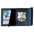 Perfect Fit Recessed Badge & ID Case w/ Velcro Closure - 3.25''x4.25''
