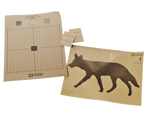 ATN Thermal Zero/Training Coyote Target Kit