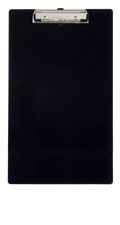 Saunders Recycled Plastic Clipboard - Legal - Black