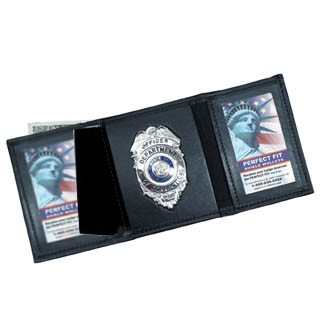 Perfect Fit Trifold Wallet w/ Double ID - 3.50''x4.50''