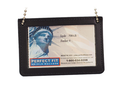 Perfect Fit Landscape Double ID Holder for Neck w/ Chain - 2.75''x4.25''